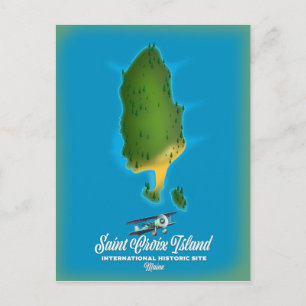 Postal Sitio Histórico Internacional Isla de Santa Cruz