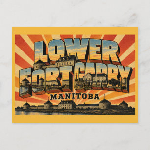 Postal Sitio Histórico Nacional Lower Fort Garry Manitoba