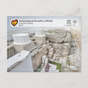 Postal Sitio Patrimonio de la Humanidad por la UNESCO -