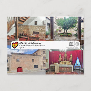 Postal Sitio Patrimonio de la Humanidad UNESCO - Casa-Con