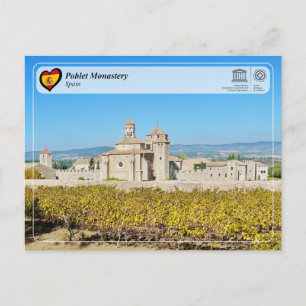 Postal Sitio Patrimonio de la Humanidad UNESCO - Monaster