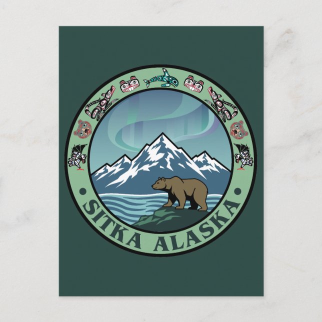 Postal Sitka Alaska United States (Anverso)