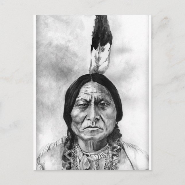 Postal Sitting Bull (Anverso)