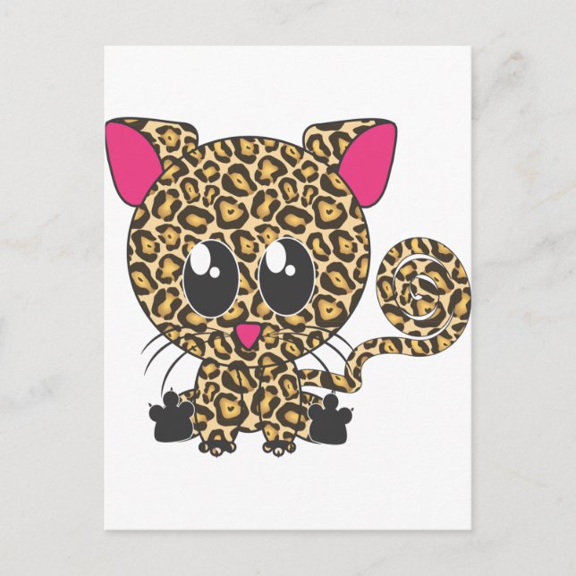 Postal Sitting Jaguar (Anverso)