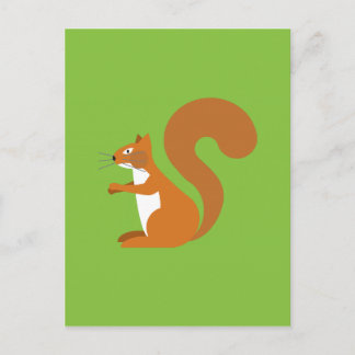 Postal Sitting Squirrel