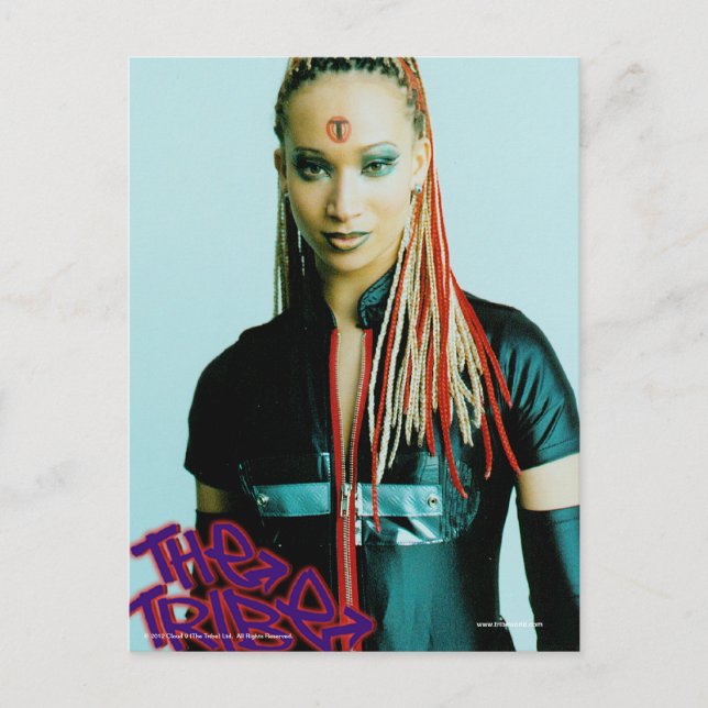 Postal Siva La Tribu (Anverso)