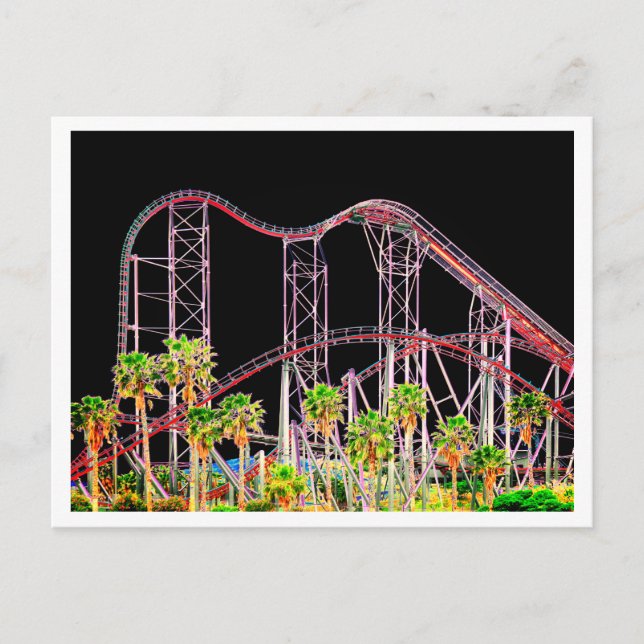 Postal Six Flags Magic Mountain (Anverso)