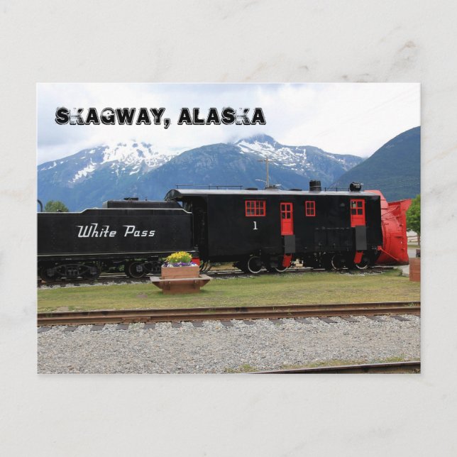 Postal Skagway, Alaska (Anverso)