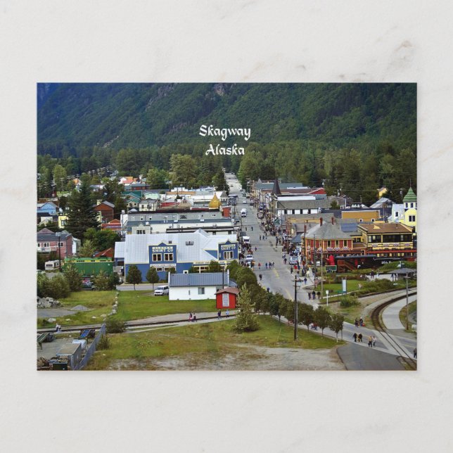Postal Skagway, Alaska (Anverso)
