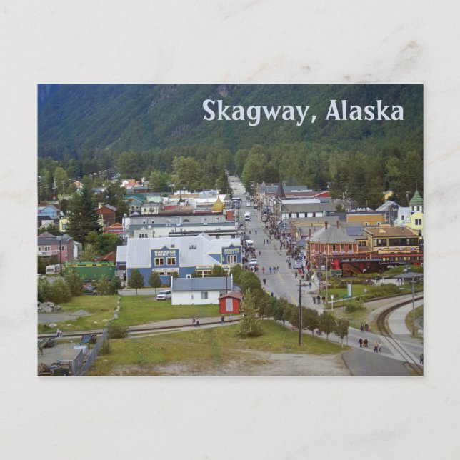 Postal Skagway, Alaska (Anverso)