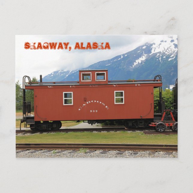 Postal Skagway, Alaska (Anverso)