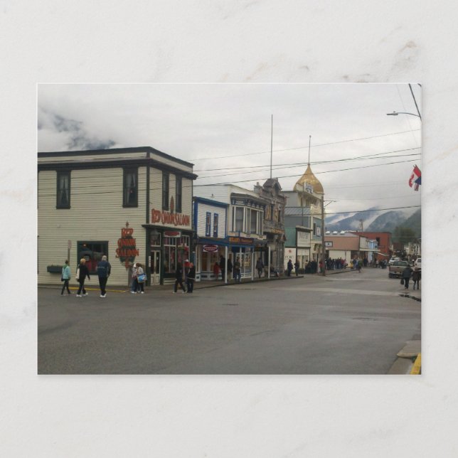 Postal Skagway, Alaska (Anverso)