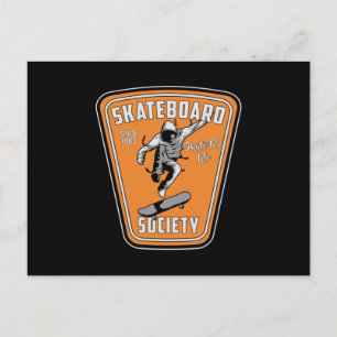 Postal Skateboard Skate Skate Skateboarding Gigante
