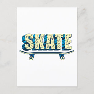 Postal Skateboard Skateboard Skateboarder Skateboarder