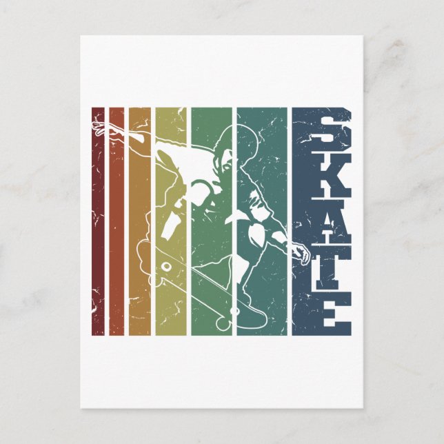 Postal Skateboard Skateboard Skateboarder Skateboarder (Anverso)