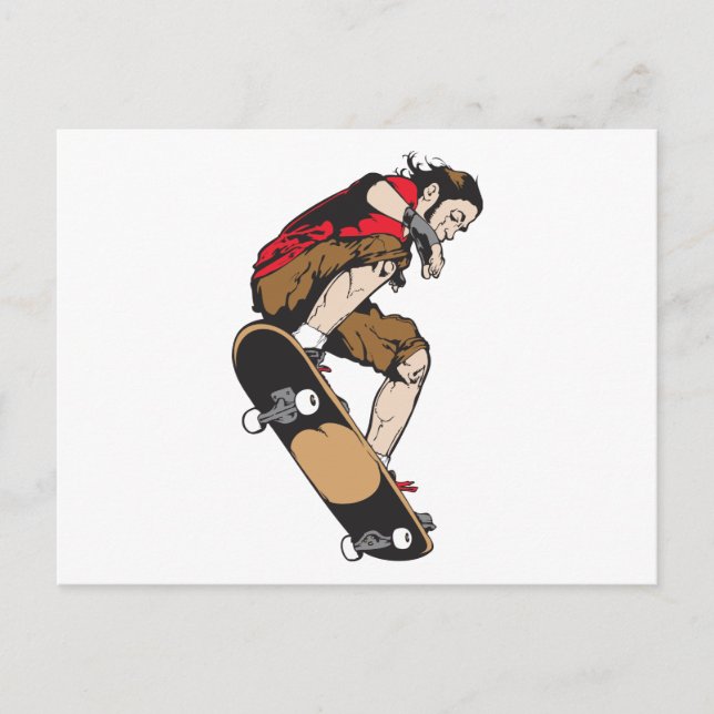 Postal Skateboarder (Anverso)