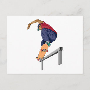 Postal Skateboarder