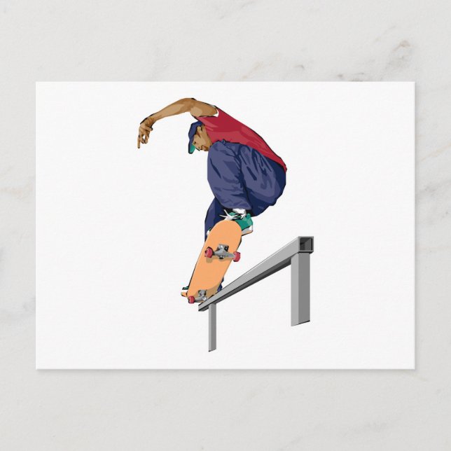 Postal Skateboarder (Anverso)