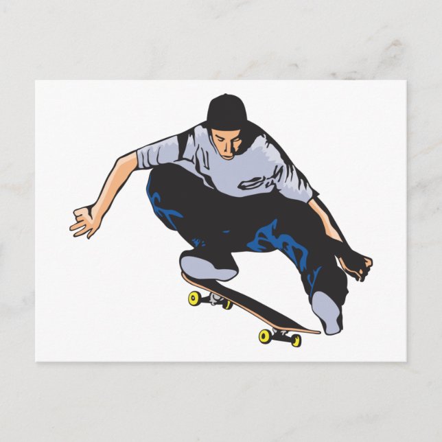 Postal Skateboarding (Anverso)