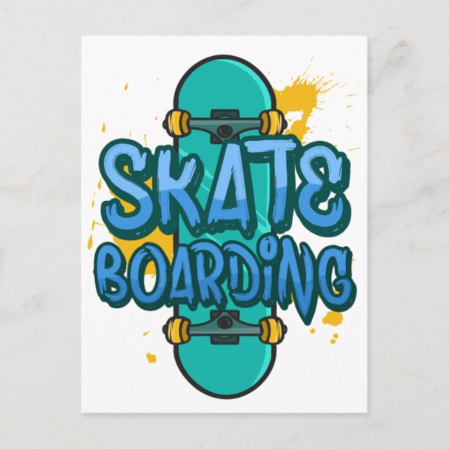 Postal Skateboarding (Anverso)