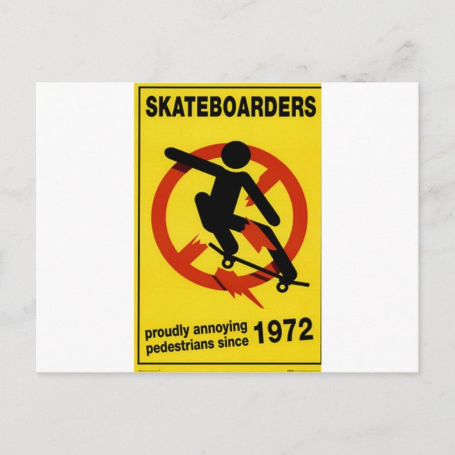 Postal Skateboarding (Anverso)