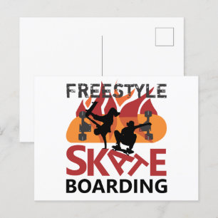 Postal Skateboarding de estilo libre