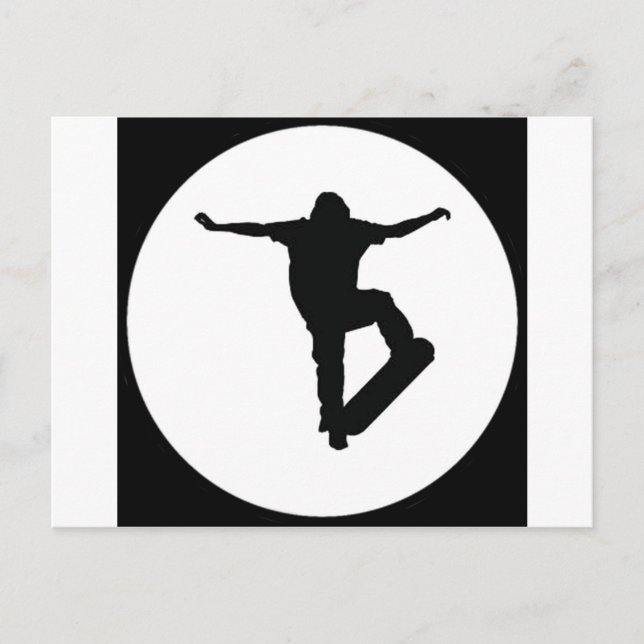 Postal "Skater" (Anverso)