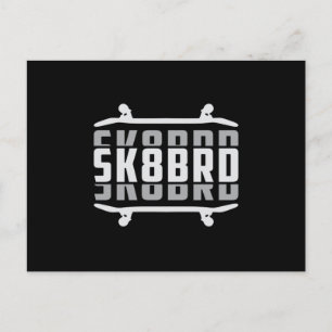 Postal Skater Skate Sk8 Skateboarding Skate Gift Idea