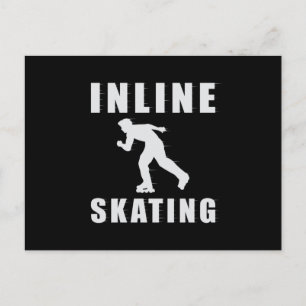 Postal Skates Inline Skater Inliner Gratificante Regalo