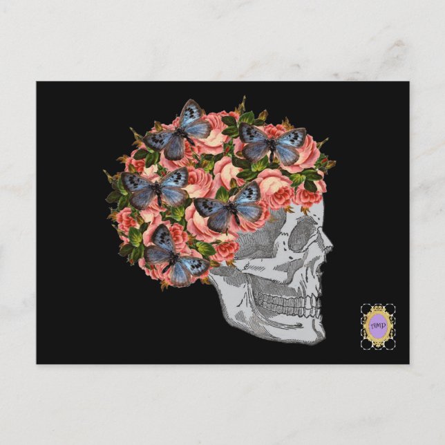 Postal Skelegirl (Anverso)