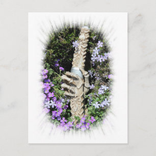 Postal Skelethand - Gótico / Postkarte
