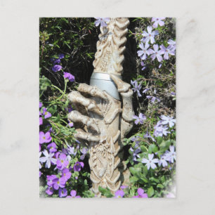 Postal Skelethand - Gótico / Postkarte