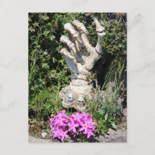 Postal Skelethand - Gótico / Postkarte
