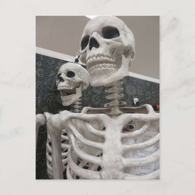 Postal Skeleton Duo (Anverso)