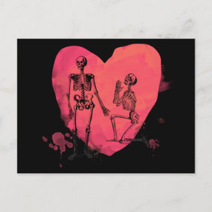 Postal Skeleton Love