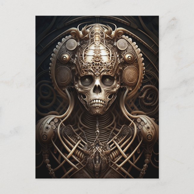 Postal Skeleton Monster Horror (Anverso)