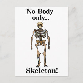Postal Skeleton No-Body Funny
