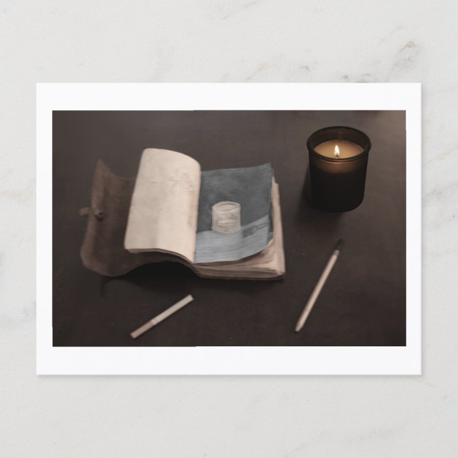 Postal Sketch Book of Approachable Wolf #2 J. H. Thornton (Anverso)