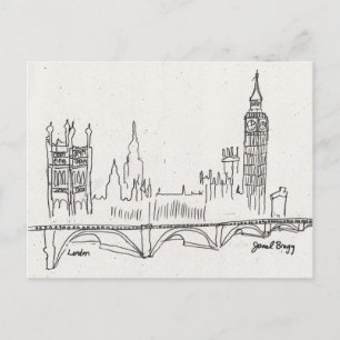 Postal Sketch de Londres