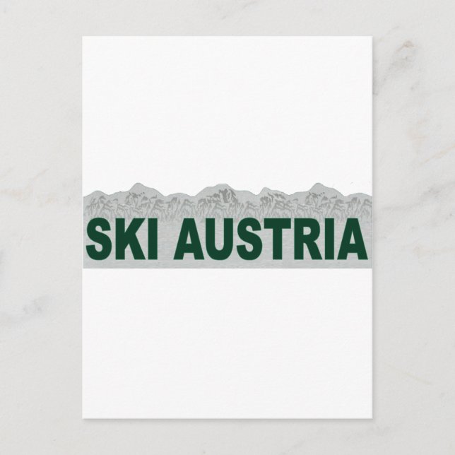 Postal Ski Austria (Anverso)
