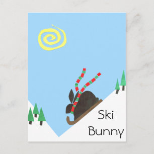 Postal Ski Bunny