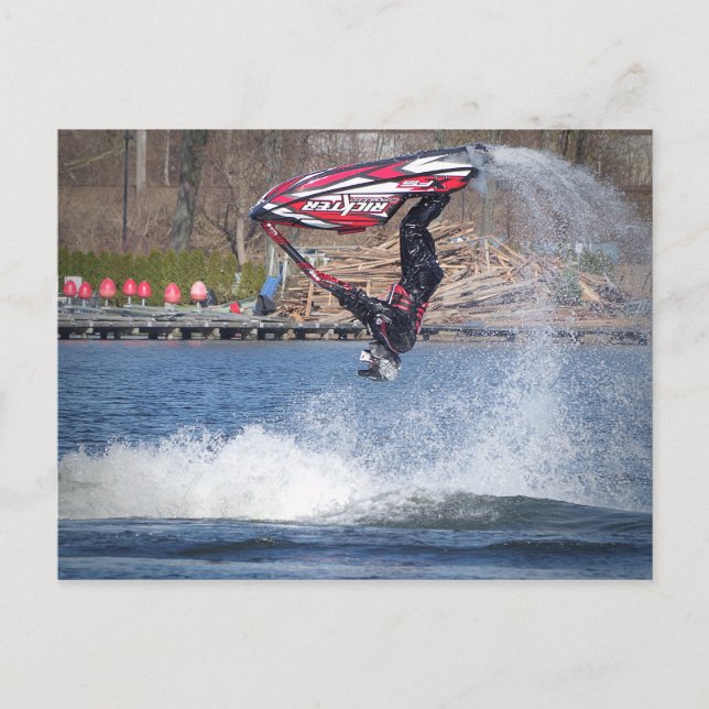 Postal Ski Jet - Postcard (Anverso)