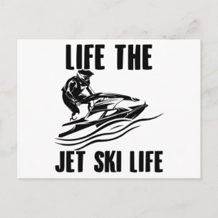 Postal Ski Jet   Regalos de moto acuática en verano