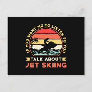 Postal Ski Jet Ski Talk About Jet Skip Water Sports Jetsk