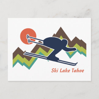 Postal Ski Lake Tahoe