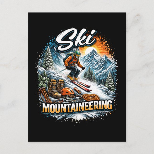 Postal Ski Mountaineering (Anverso)