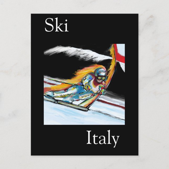 POSTAL SKIER (Anverso)