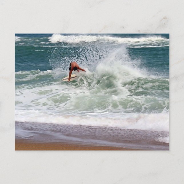 Postal Skimboarding por Shirley Taylor (Anverso)