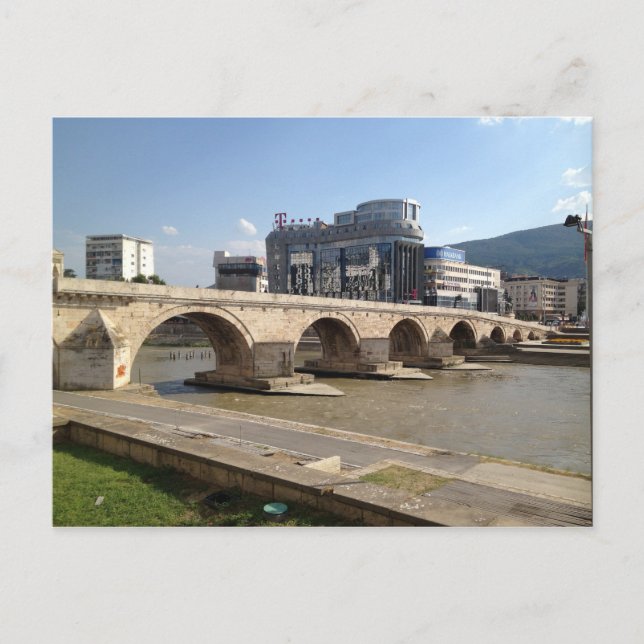 Postal Skopje (Anverso)
