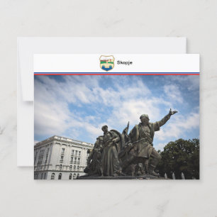 Postal Skopje - Macedonia del Norte